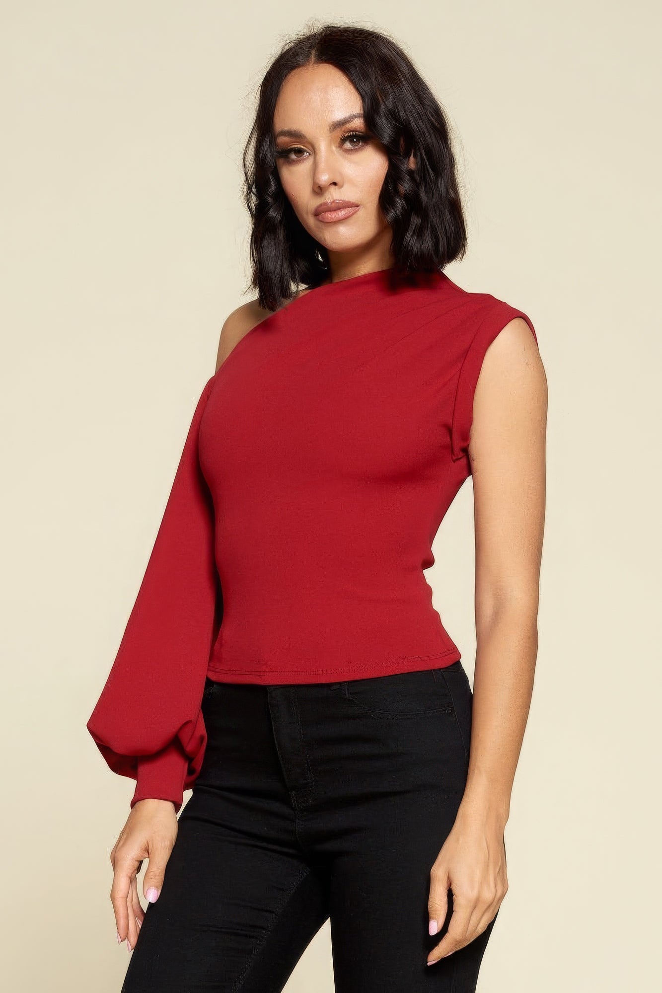 Ladies One-shoulder Top